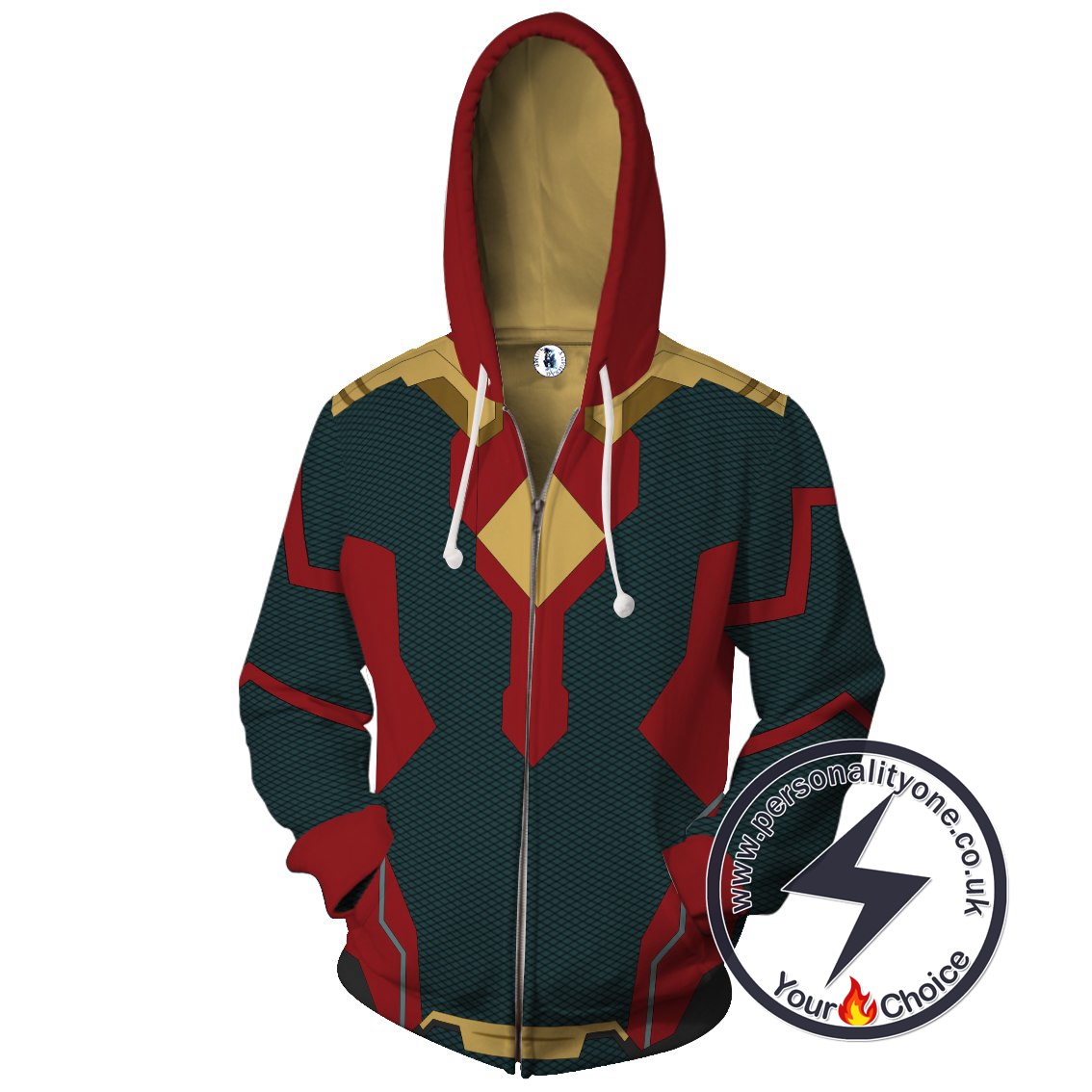 Vision The Avengers Hoodie Jacket